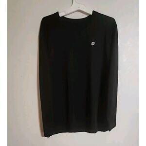SB Tech Cool Play Mens Long Sleeve Shirt Black sz XXL Regular Fit
